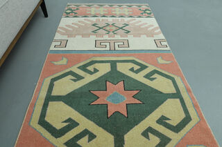 3x8, Handmade Oushak Vintage Runner - Thumbnail