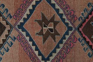 7x14, Geometric Oushak Wide Vintage Runner - Thumbnail