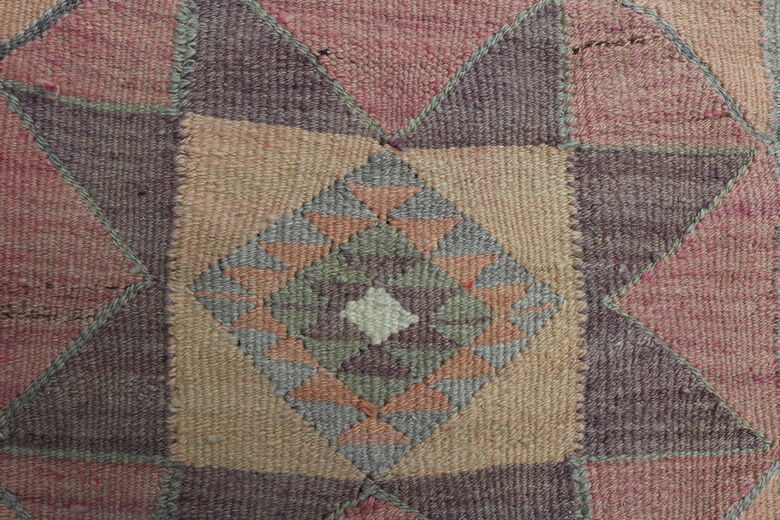 3x10, Faded Pink Vintage Anatolian Runner