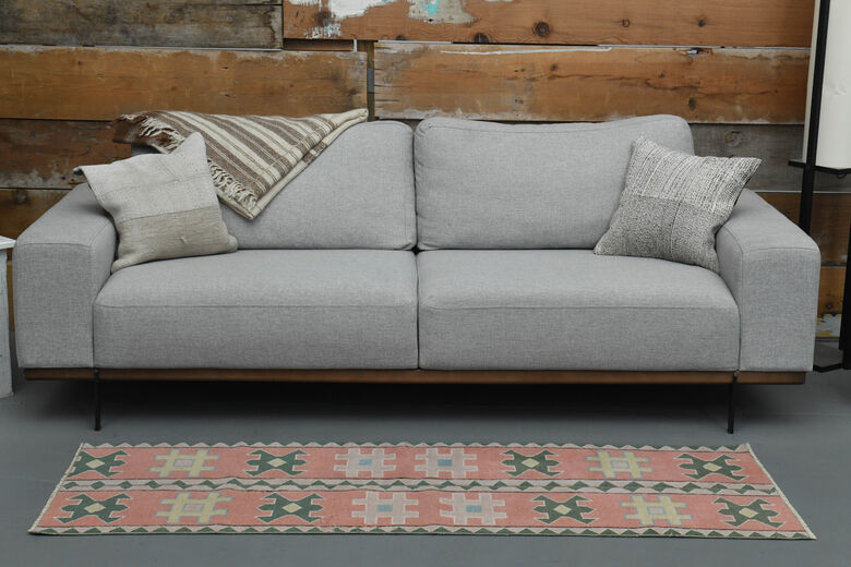 2x6, Wool Oushak Vintage Runner
