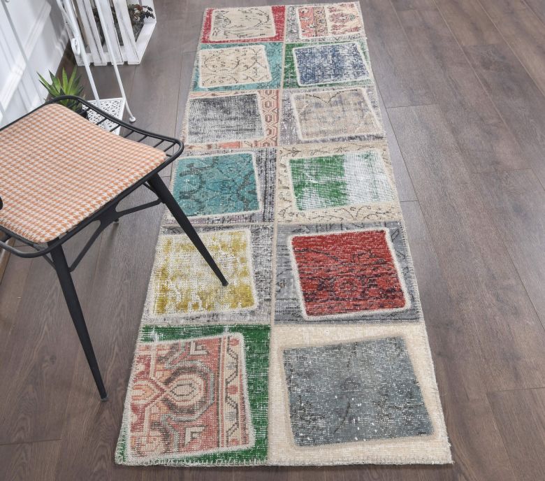 Vintage Runner Patchwork Rug