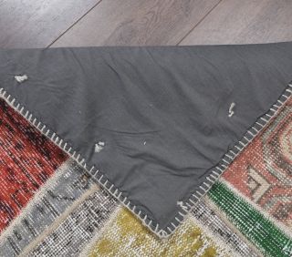 Vintage Runner Patchwork Rug - Thumbnail