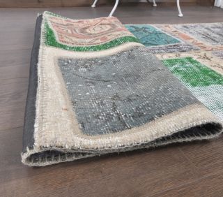 Vintage Runner Patchwork Rug - Thumbnail