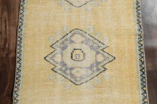 Turkish Vintage Runner Rug - Thumbnail