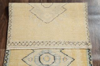 Turkish Vintage Runner Rug - Thumbnail