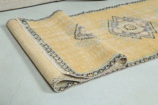 Turkish Vintage Runner Rug - Thumbnail