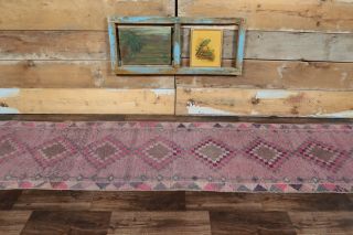 3x12 Vintage Runner Rug - Thumbnail