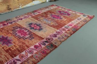 Turkish Vintage Runner Rug - Thumbnail