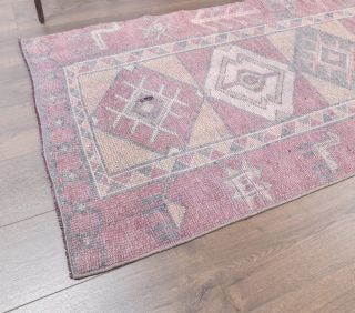 Vintage Powder Purple Runner Rug - Thumbnail