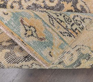 Turkish Vintage Runner Rug - Thumbnail