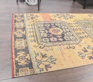 Vintage Runner Orange Rug - Thumbnail