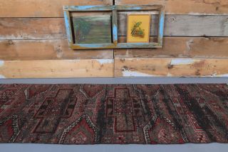 Turkish Vintage Runner Rug - Thumbnail