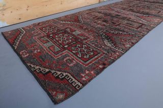 Turkish Vintage Runner Rug - Thumbnail