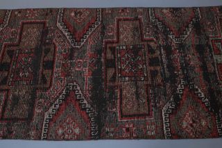 Turkish Vintage Runner Rug - Thumbnail