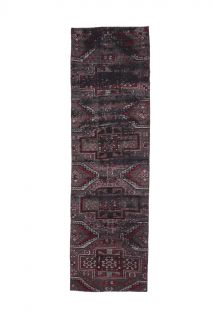 Turkish Vintage Runner Rug - Thumbnail