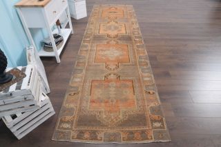 Large Vintage Runner Rug - Thumbnail