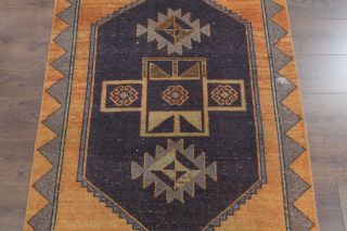 Turkish Vintage Runner Rug - Thumbnail