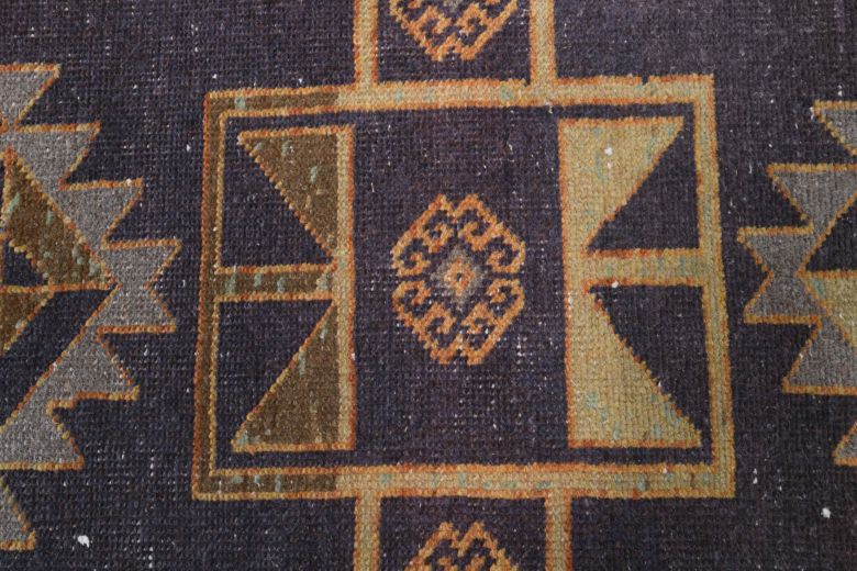 Turkish Vintage Runner Rug 