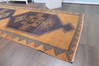 Turkish Vintage Runner Rug - Thumbnail