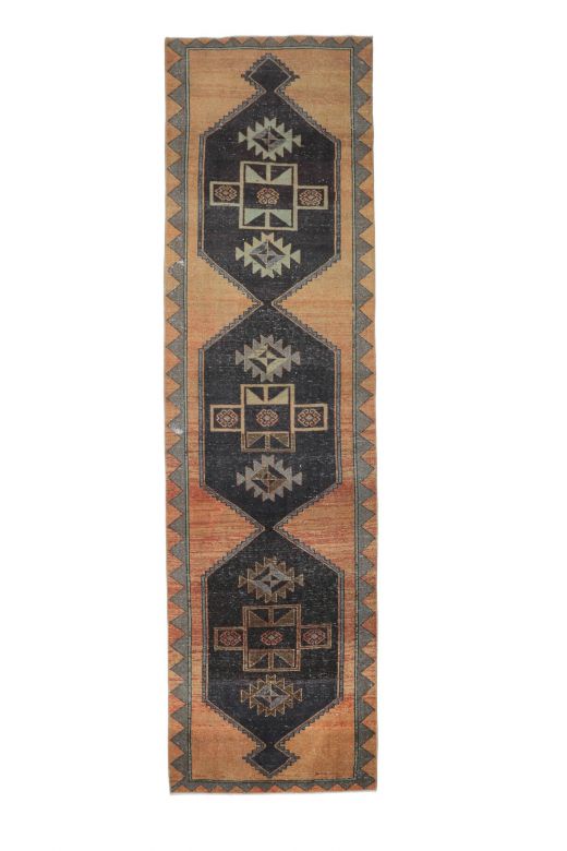 Turkish Vintage Runner Rug 