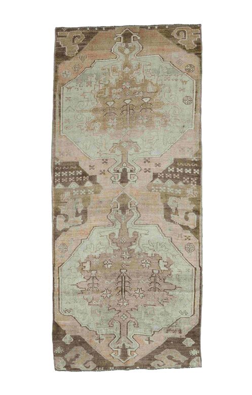 Boho Decor Oushak Runner Rug