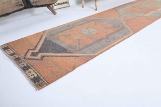 Oushak Vintage Runner Rug - Thumbnail