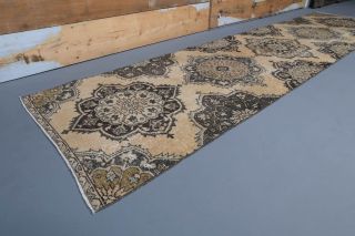 Turkish Vintage Runner Rug - Thumbnail