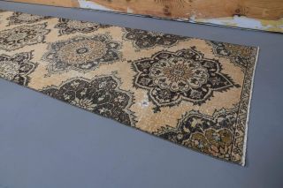 Turkish Vintage Runner Rug - Thumbnail