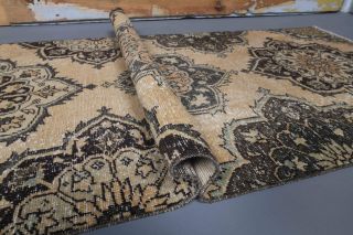 Turkish Vintage Runner Rug - Thumbnail