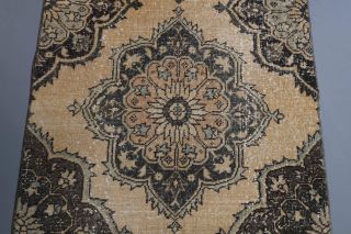 Turkish Vintage Runner Rug - Thumbnail