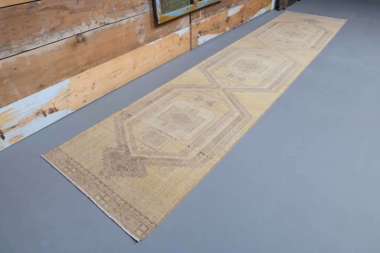 Neutral Vintage Runner Rug