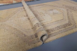 Neutral Vintage Runner Rug - Thumbnail