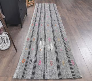 Vintage Kilim Runner Rug - Thumbnail