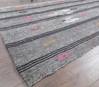 Vintage Kilim Runner Rug - Thumbnail