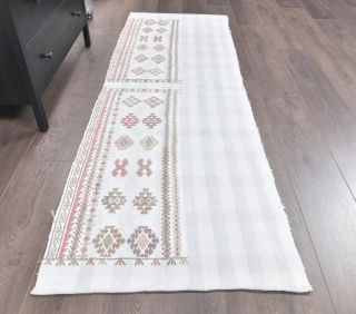 Vintage Kilim Runner Rug - Thumbnail