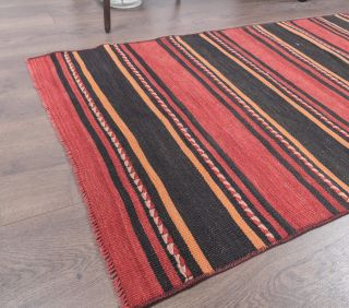 Vintage Kilim Runner Rug - Thumbnail