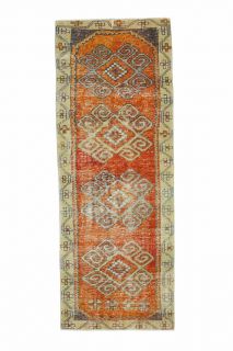 Tribal Vintage Runner Rug - Thumbnail