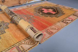 Vintage Wide Runner Rug - Thumbnail