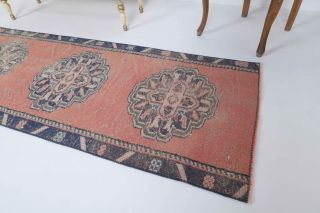 Turkish Vintage Runner Rug - Thumbnail