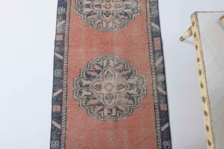 Turkish Vintage Runner Rug - Thumbnail