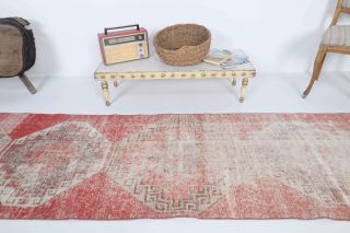 1960s Vintage Runner Rug - Thumbnail