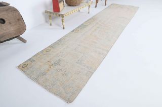 Vintage Turkish Runner Rug - Thumbnail