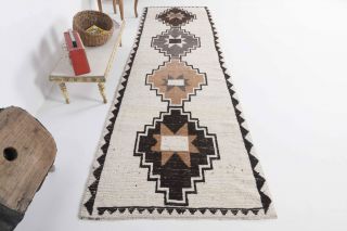 Boho Vintage Runner Rug - Thumbnail