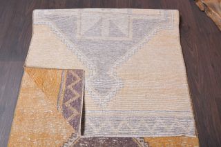 Turkish Vintage Runner Rug - Thumbnail