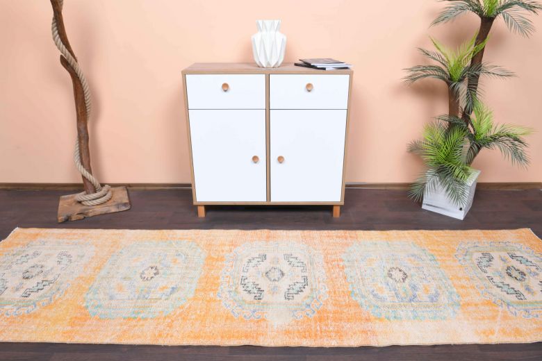 Vintage Runner Oushak Rug - 30351