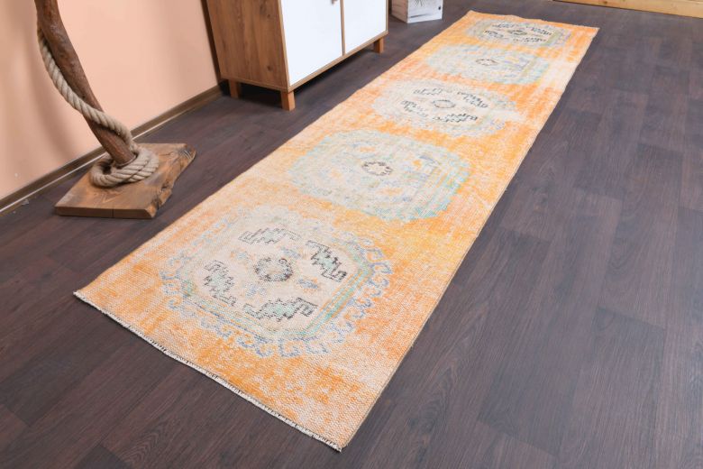 Vintage Runner Oushak Rug - 30351