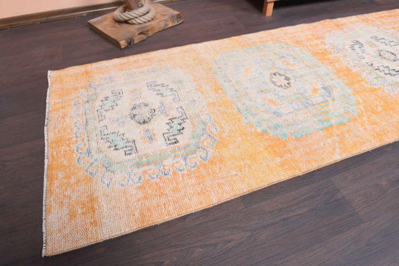 Vintage Runner Oushak Rug - 30351