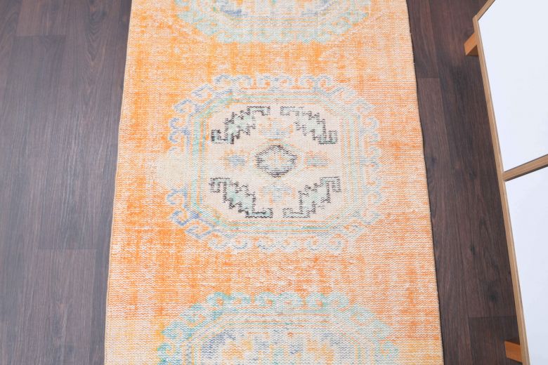 Vintage Runner Oushak Rug - 30351
