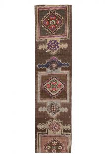 Vintage Anatolian Runner Rug - Thumbnail