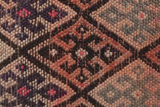 Hand-Knotted Vintage Anatolian Runner Rug - Thumbnail